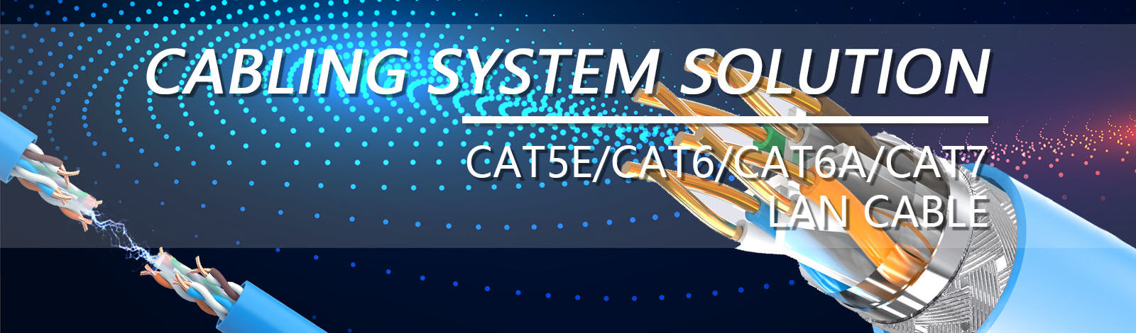 qualidade Cat5e Lan Cable fábrica